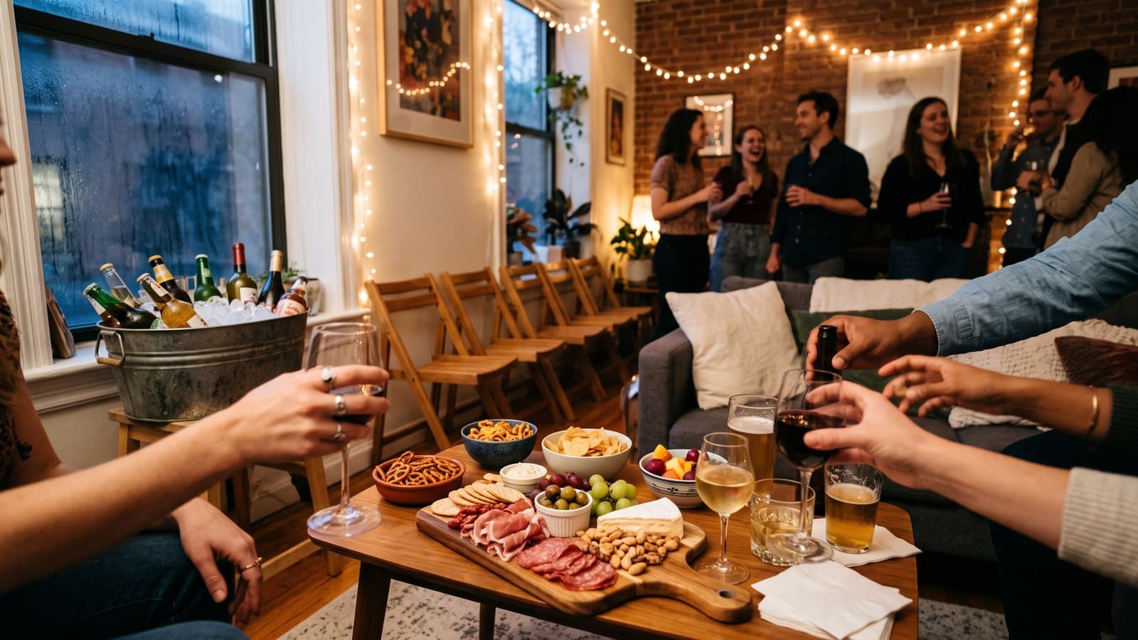 How to Host a Party in a Small Apartment