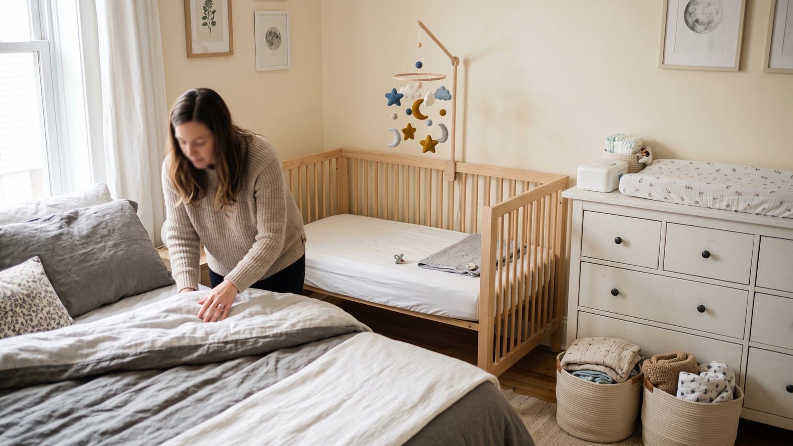 Making Room for a Baby in a Rental Apartment