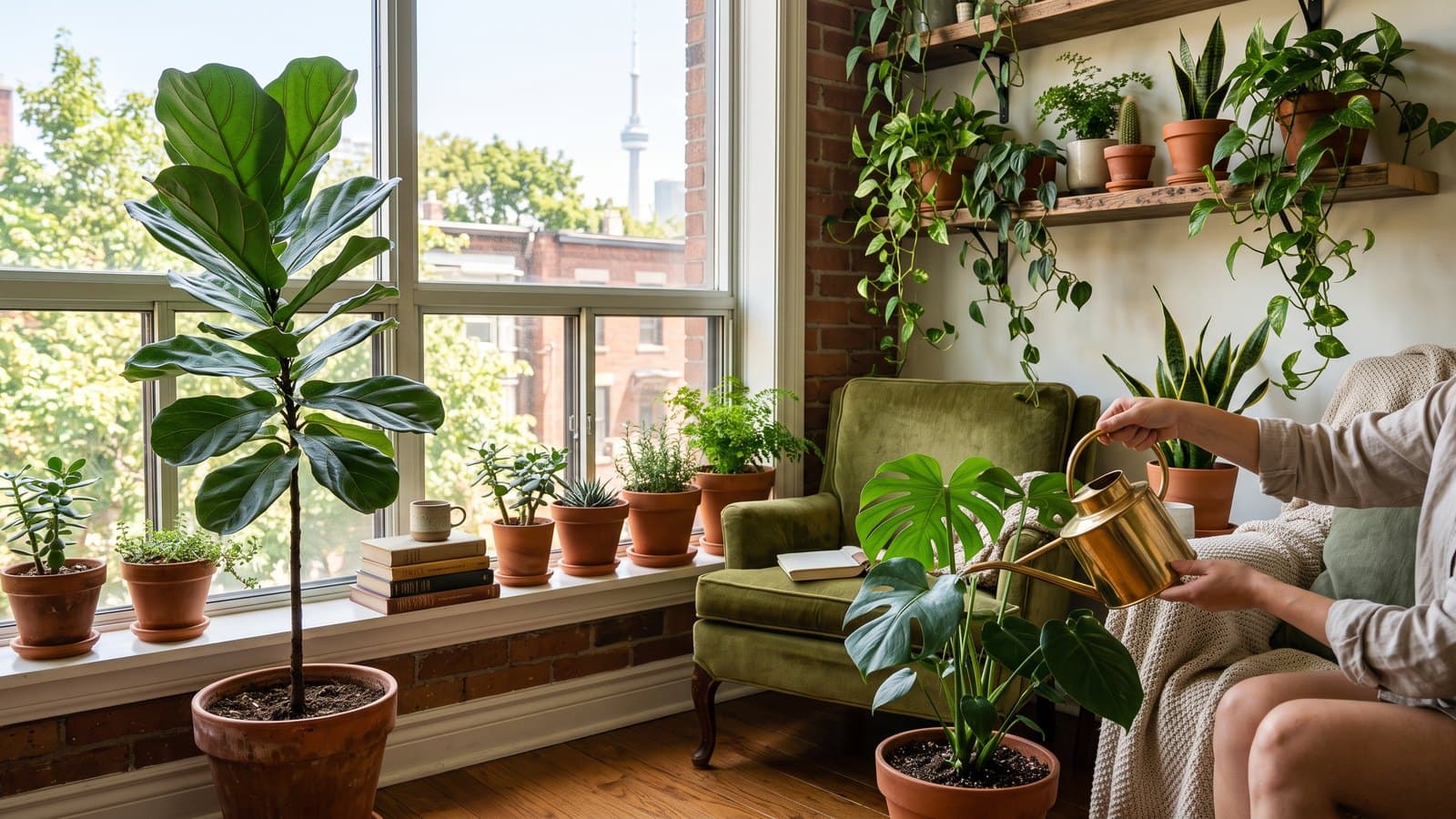 Bringing the Outside in with Houseplants