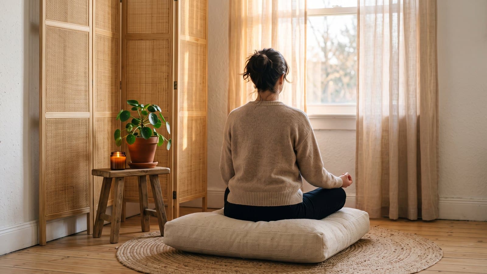 Free your mind: Build a pop-up meditation space in your apartment