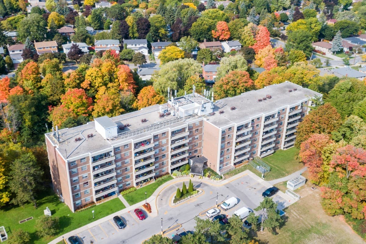 2 Bedroom + Den available at 44 Stubbs Drive, North York in North York